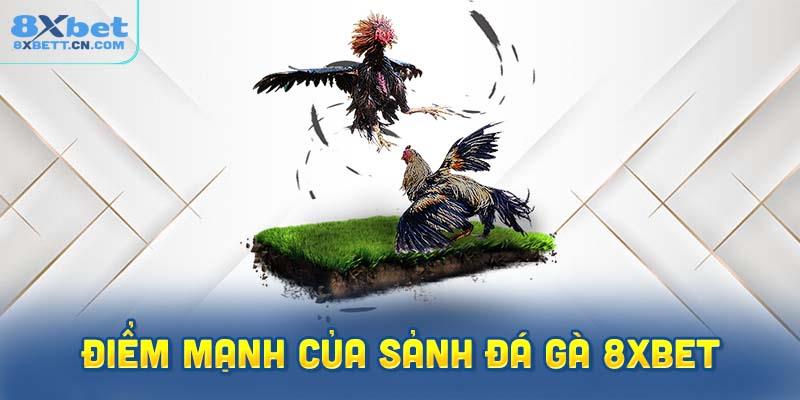 Các điểm mạnh nổi bật của sảnh Đá Gà 8XBet